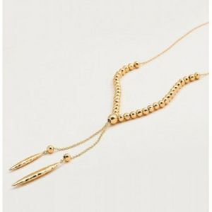  

GORJANA LargeLaguna Adjustable Gold Necklace 